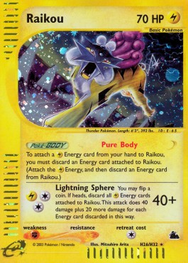 Raikou - Skyridge #26/144