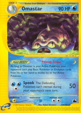 Omastar - Skyridge #23/144