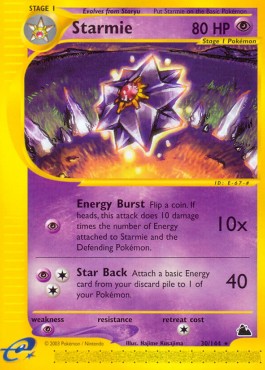 Starmie Skyridge #30/144