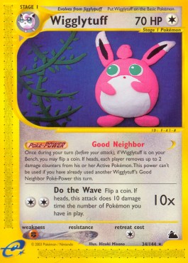 Wigglytuff - Skyridge #34/144