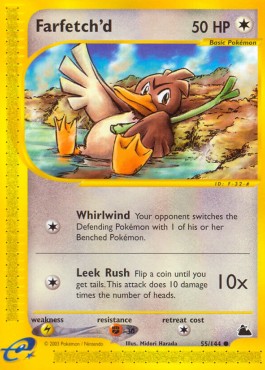 Farfetch'd Skyridge #55/144