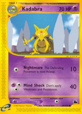 Kadabra - Skyridge #69/144