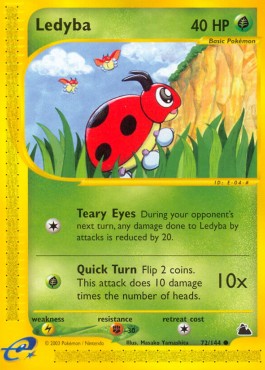 Ledyba - Skyridge #72/144