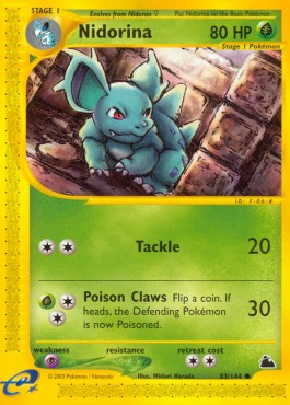 Nidorina - Skyridge #83/144
