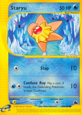 Staryu - Skyridge #104/144