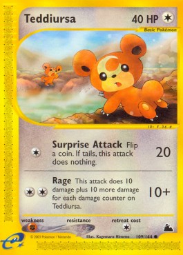 Teddiursa - Skyridge #109/144