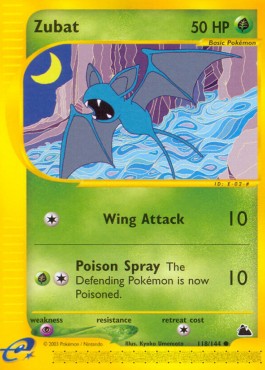 Zubat - Skyridge #118/144