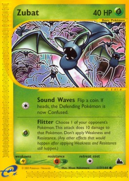 Zubat - Skyridge #117/144