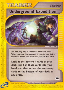 Underground Expedition Skyridge #140/144