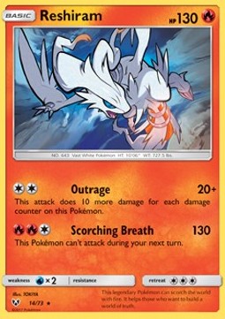 Reshiram - Shining Legends #14/73