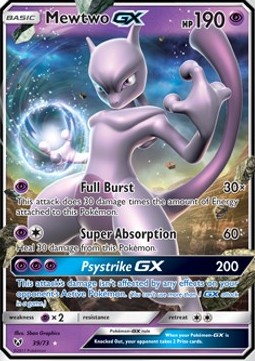 Mewtwo GX - Shining Legends #39/73