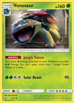 Venusaur - Shining Legends #3/73