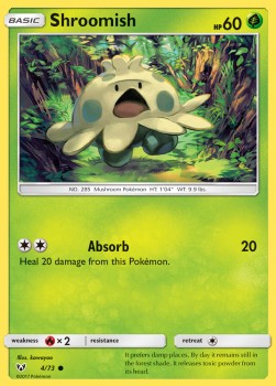 Shroomish - Shining Legends #4/73