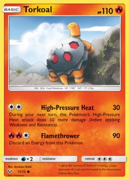 Torkoal - Shining Legends #11/73