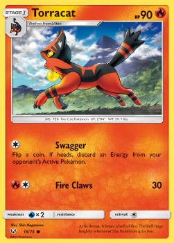 Torracat - Shining Legends #16/73