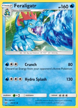 Feraligatr - Shining Legends #20/73