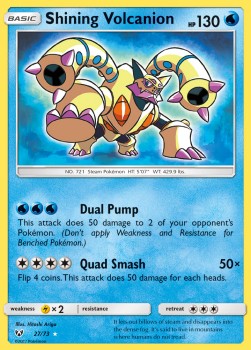 Shining Volcanion Shining Legends #27/73