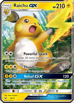 Raichu GX - Shining Legends #29/73