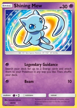 Shining Mew Shining Legends #40/73