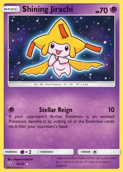 Shining Jirachi Shining Legends #42/73