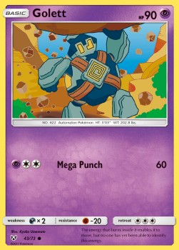 Golett - Shining Legends #43/73