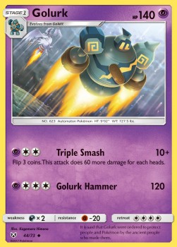 Golurk - Shining Legends #44/73