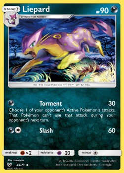 Liepard - Shining Legends #49/73
