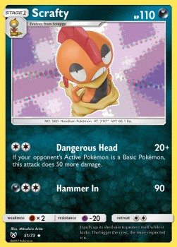 Scrafty - Shining Legends #51/73