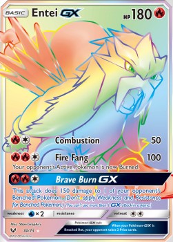 Entei GX - Shining Legends #74/73