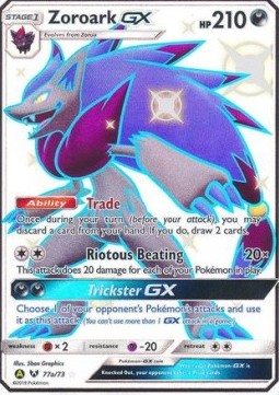 Zoroark GX - Shining Legends #77/73