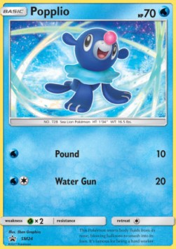 Popplio SM Black Star Promos #24/248