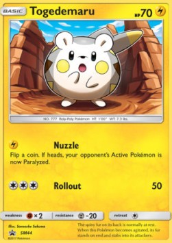 Togedemaru SM Black Star Promos #44/248