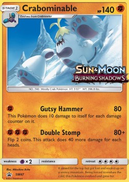 Crabominable - SM Black Star Promos #47/248