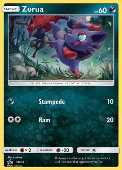 Zorua - SM Black Star Promos #83/248