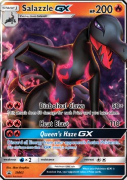 Salazzle GX SM Black Star Promos #63/248