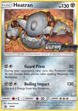Heatran - SM Black Star Promos #96/248