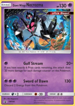Dawn Wings Necrozma SM Black Star Promos #106/248