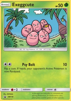 Exeggcute - SM Black Star Promos #119/248