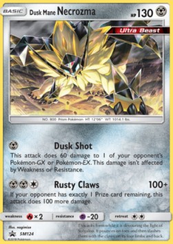 Dusk Mane Necrozma SM Black Star Promos #124/248