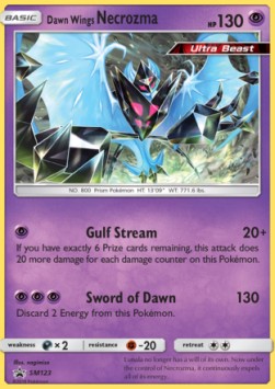 Dawn Wings Necrozma SM Black Star Promos #123/248