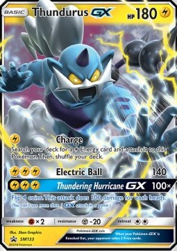 Thundurus GX SM Black Star Promos #133/248