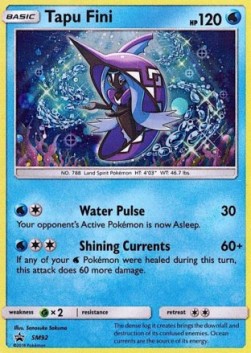 Tapu Fini SM Black Star Promos #92/248