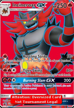 Incineroar GX SM Black Star Promos #38/248
