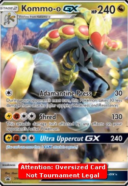 Kommo-o GX SM Black Star Promos #71/248