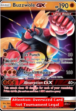 Buzzwole GX SM Black Star Promos #69/248