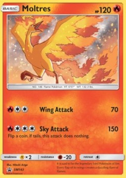 Moltres - SM Black Star Promos #143/248