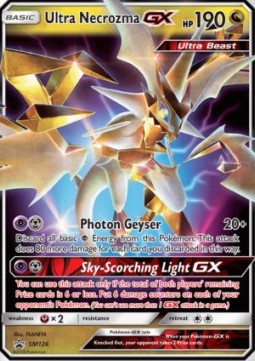 Ultra Necrozma GX SM Black Star Promos #126/248