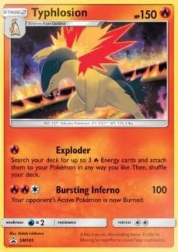 Typhlosion - SM Black Star Promos #185/248