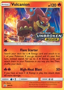 Volcanion - SM Black Star Promos #179/248