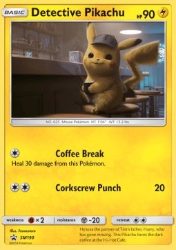 Detective Pikachu SM Black Star Promos #190/248